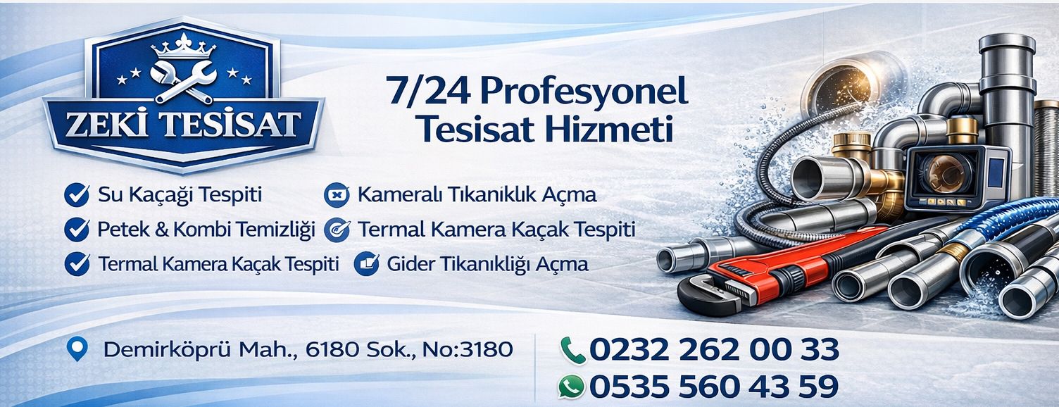 Karşıyaka Demirköprü Su Tesisatçısı